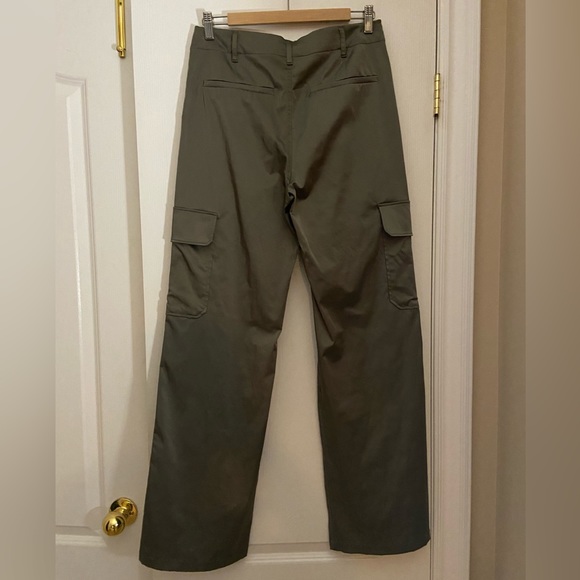 Zara Satin Cargo Wide Leg Pants - Picture 5 of 5